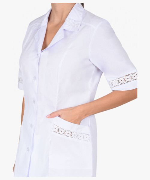 Костюм СИРИУС-АДЕЛЬ женский белый