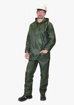 Костюм влагозащитный SIRIUS Стандарт (210 гр/м2) зеленый (ЧЗ)