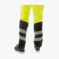 Брюки сигнальные женские Brodeks KS319, цвет жёлтый, чёрный