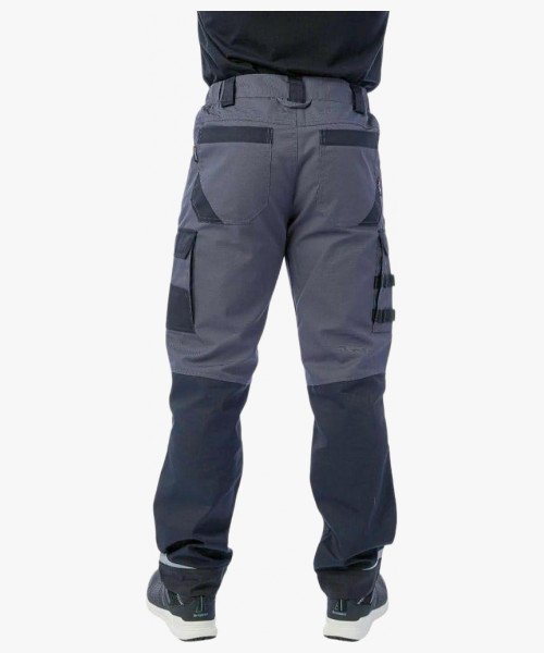 Брюки летние мужские Brodeks KS302, цвет серый, чёрный