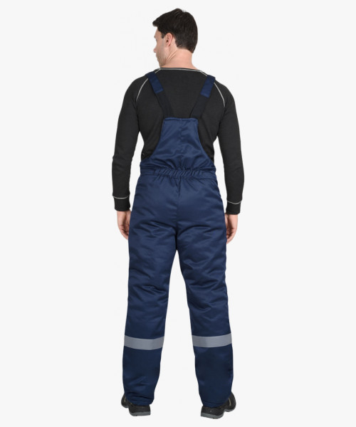 Костюм СИРИУС-БРИГАДИР куртка, полукомбинезон, синий с васильковым и СОП