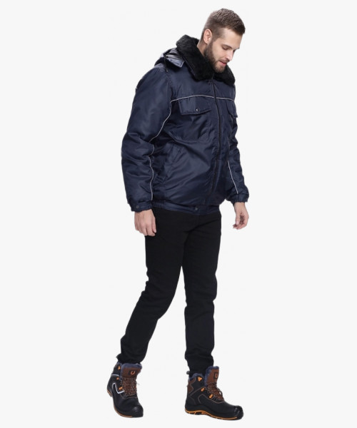 Куртка зимняя Старт (тк.Оксфорд), т.синий