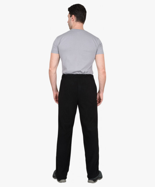 Брюки флисовые СИРИУС-АКТИВ черный пл 280 г. кв/м