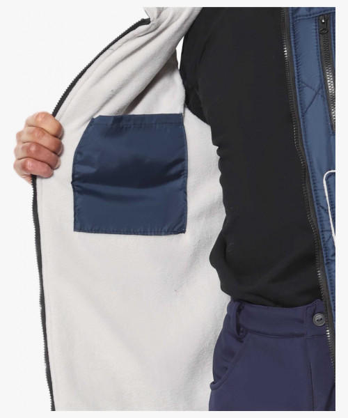 Жилет СИРИУС-ЕВРОПА удлиненный (на подкладке флис) синий