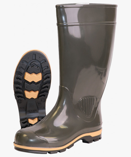 Сапоги NORDMAN 15S ПВХ МБС КЩС с МП, оливковый-песочный-черный, высота 39см (5-209-G15)