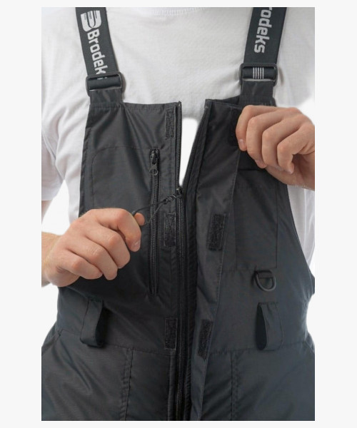 Полукомбинезон зимний Brodeks KW413, цвет чёрный