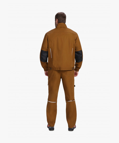 Куртка ProfLineSpecialist (тк.РипСтоп,240), коричневый/черный