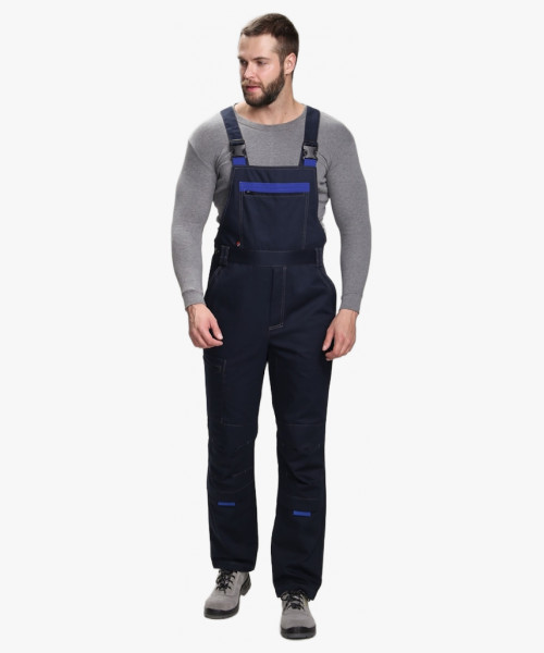 Полукомбинезон Алькор (тк.Карелия,260), т.синий/васильковый