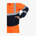 Костюм сигнальный Ярксион-2 СОП К. (тк.Смесовая,210) п/к, оранжевый/т.синий