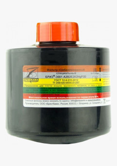 Фильтр комбинированный Бриз-3001 А2В2Е2К2HgР3 RD