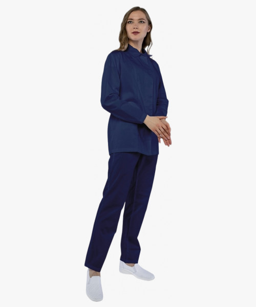 Брюки женские ХАССП-Премиум (тк.Оптима,160), т.синий