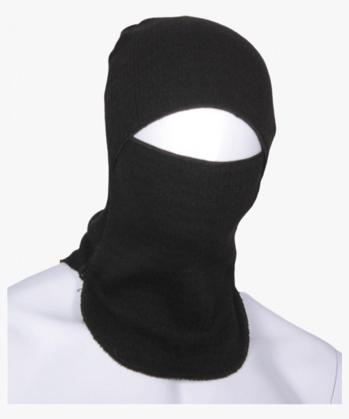 Подшлемник трикотажный зимний, черный