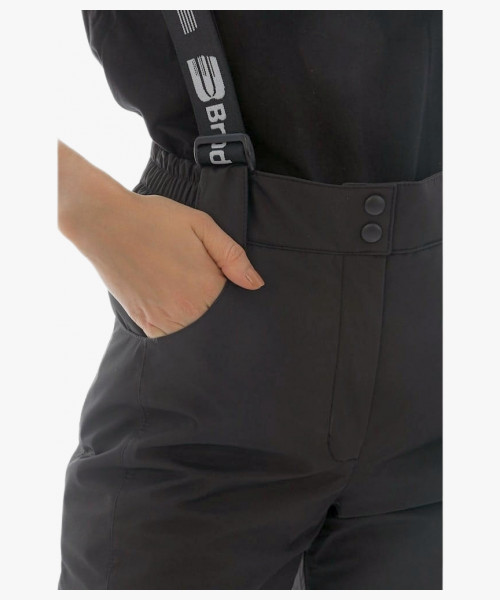 Полукомбинезон женский зимний Brodeks KW405, цвет чёрный