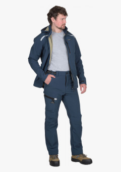 Костюм СИРИУС-СПЕЙС куртка, брюки, софтшелл синий