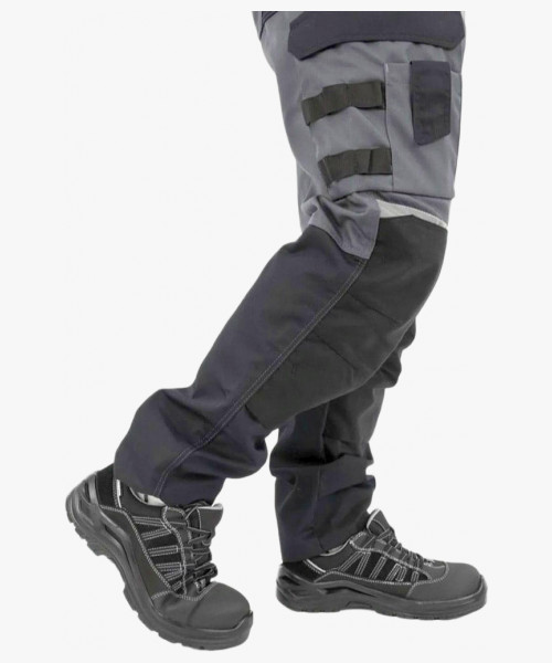 Полуботинки мужские Brodeks Cyclone BRS102 S1P, цвет чёрный