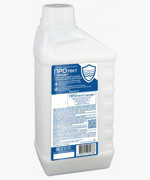 Крем для рук гидрофобного действия ПРОтектСтандарт 1000 мл