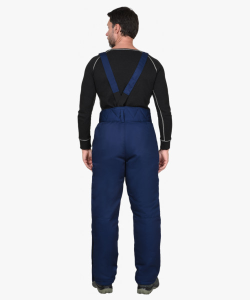 Брюки мужские зимние универсальные синие