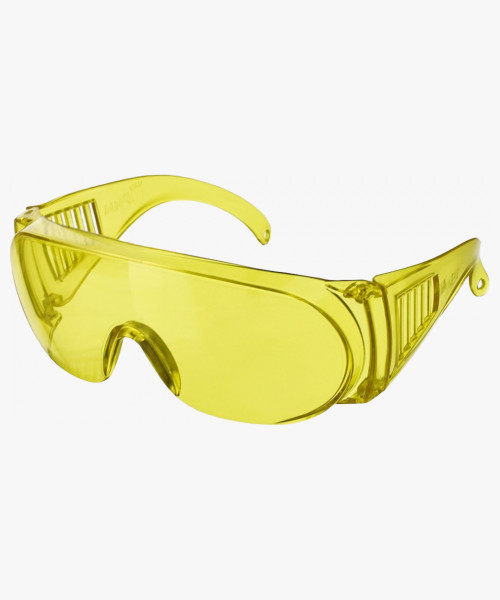Очки защитные открытые жёлтые, эконом