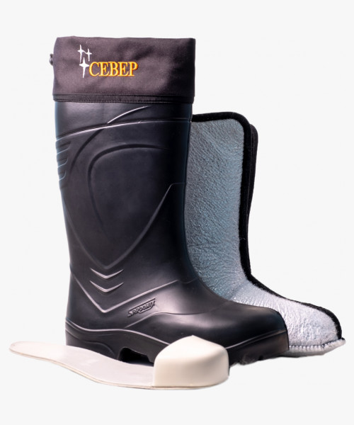 Сапоги мужские Север ЭВА Sardonix (арт.150-04-3НППС) черный