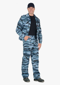 Костюм СИРИУС-БЛОКПОСТ/ВЫМПЕЛ куртка, брюки, КМФ Серый вихрь