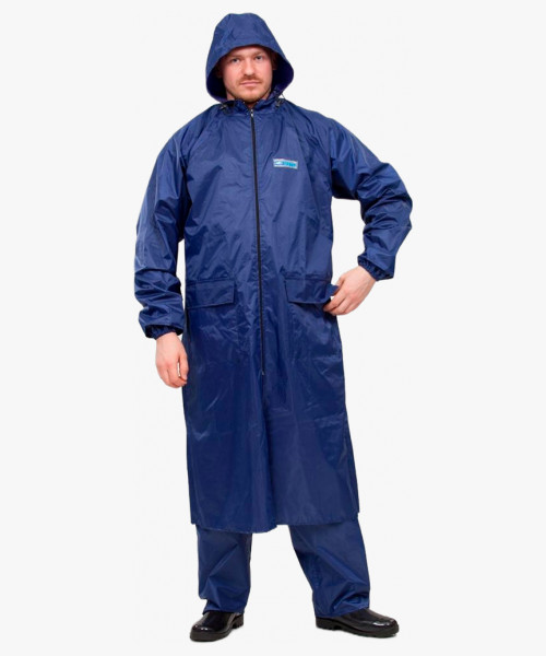 Плащ Poseidon WPL влагозащитный, цвет синий, ПВХ