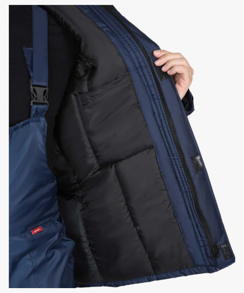 Костюм СИРИУС-РОСТ-НОРД куртка, п/к, т-синий с васильковым