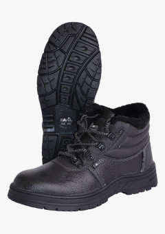 Ботинки СИРИУС-ТИТАН, кожа, МП, иск. мех, Нитрил