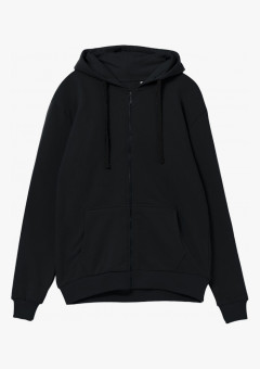 Толстовка на молнии с капюшоном Siverga 2.0, черный