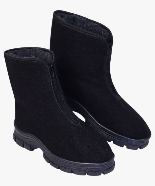 Полусапоги суконные ПРОЩАЙ МОЛОДОСТЬ мужские, высота 17 см