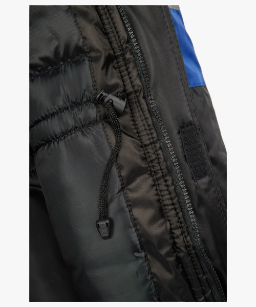 Костюм зимний Мегрес-2 СОП (тк.OxLine,90) п/к, васильковый/черный