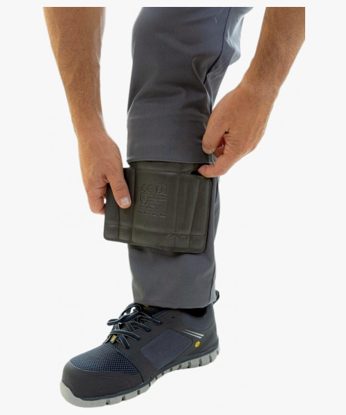 Брюки летние мужские Brodeks KS301, цвет серый