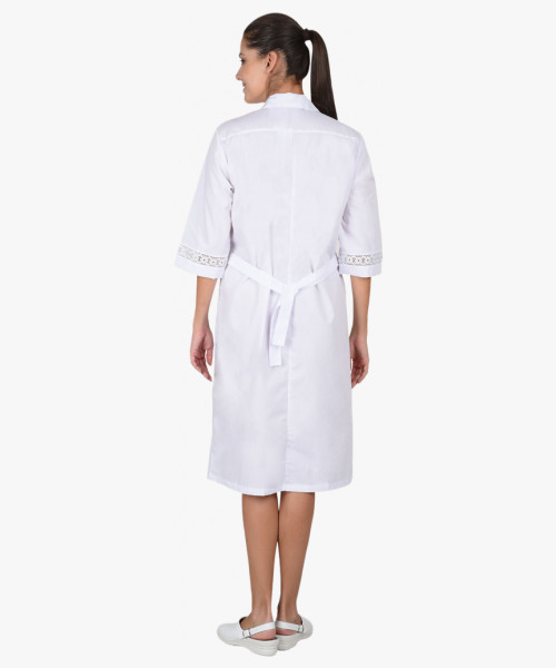 Халат СИРИУС-АДЕЛЬ женский белый