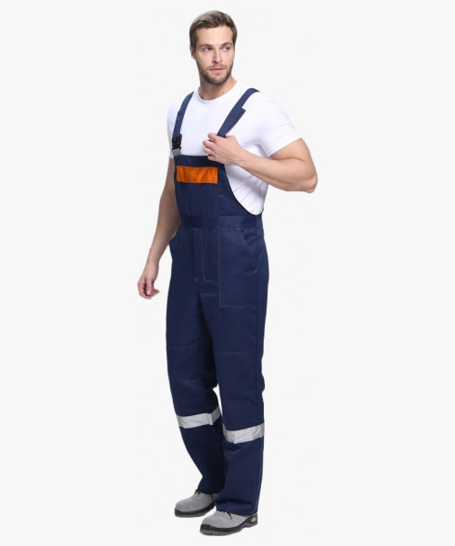 Костюм Лигор-2 СОП (тк.Смесовая,210) п/к, т.синий/оранжевый