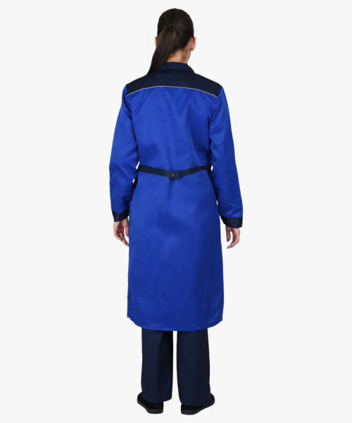 Халат женский СИРИУС-ТЕХНОЛОГ тёмно-синий