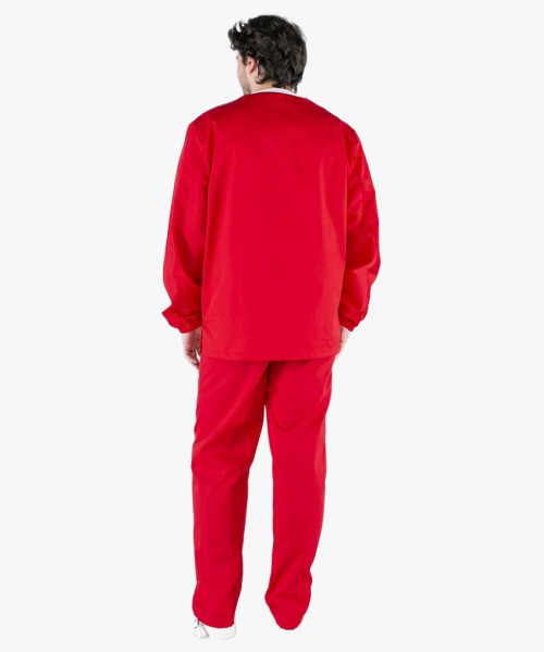 Мужской костюм ХАССП-Стандарт (ткань Оптима, 160), красный