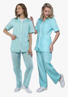 Женский костюм Бьютис NEW (тканьТиСи), мятный