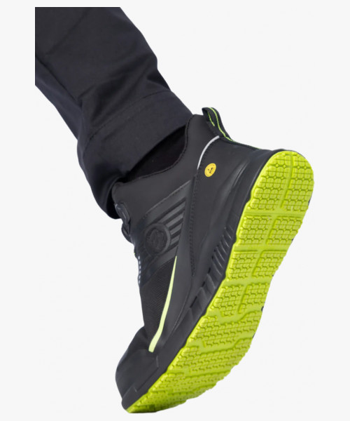 Ботинки мужские летние Brodeks Escalade S1P, цвет чёрный