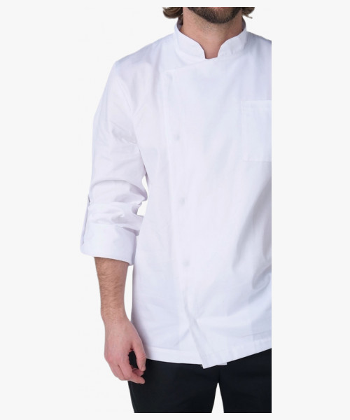 Китель повара Гастро (тк.Смесовая,160), белый