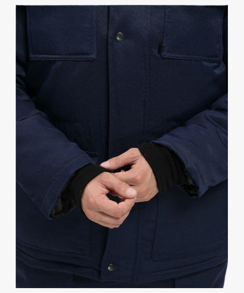 Костюм зимний Мастер-Ультра (тк.Смесовая,210) п/к, т.синий