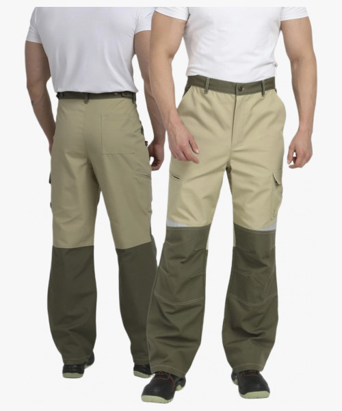 Брюки Челси CH (тк.Канвас,270), хаки/бежевый