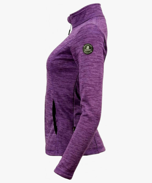 Толстовка флисовая женская Brodeks KS244 cation, цвет фиолетовый