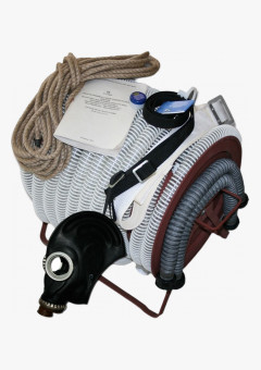 Противогаз шланговый Бриз-0304 (ПШ-20Б) шланг ПВХ (барабан металл.) с 1 маской ШМП