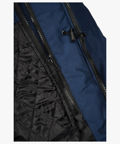 Костюм зимний Сибер СОП (Балтекс, 210) п/к, темно-синий/васильковый