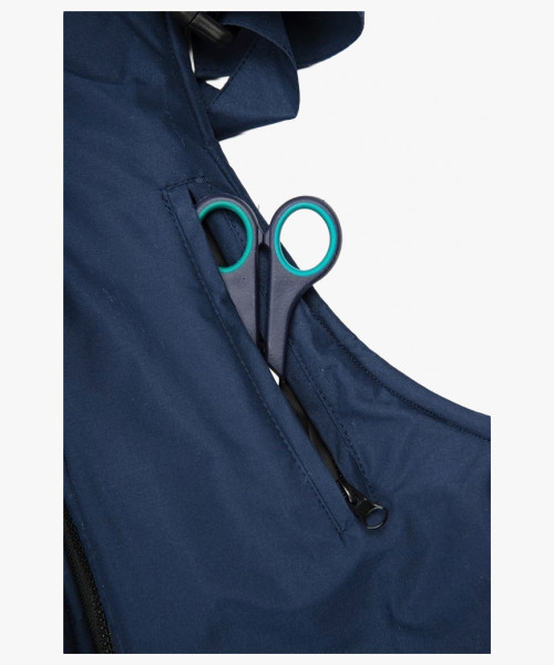 Костюм зимний Сибер СОП (Балтекс, 210) п/к, темно-синий/васильковый