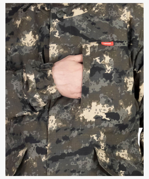 Костюм СИРИУС-ГОРКА демисезонный, куртка, брюки КМФ Мультикам тёмный