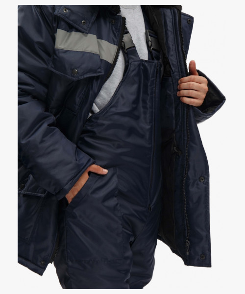 Костюм зимний Мастер NEW (тк.Оксфорд) п/к, т.синий КОС 912