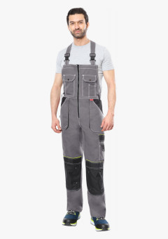 Полукомбинезон СИРИУС-АГАТ серый с черным