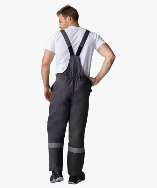 Костюм Лигор-2 СОП (тк.Смесовая,210) п/к, т.серый/оранжевый