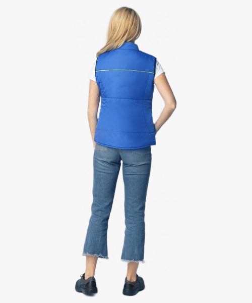 Жилет утепленный женский PROFLINE BASE (Дюспо), васильковый