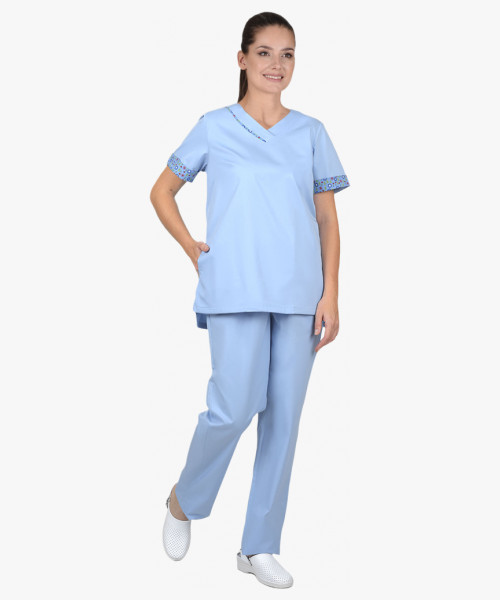 Костюм СИРИУС-СЕЛЕНА женский голубой